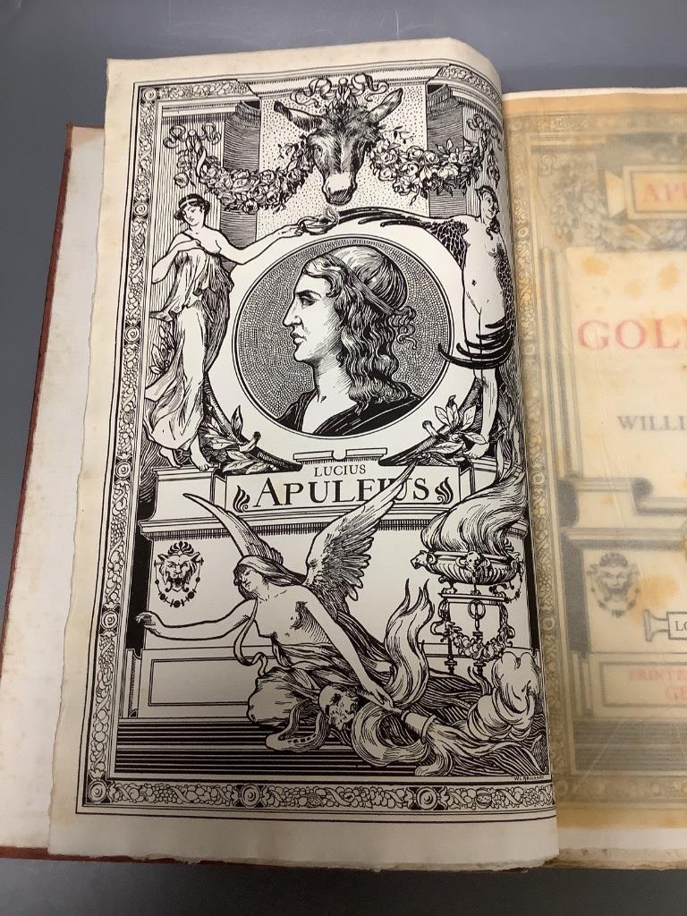 Adlington, William, The Golden Ass of Apuleius, Chiswick Press, special edition, 11/200, 1904